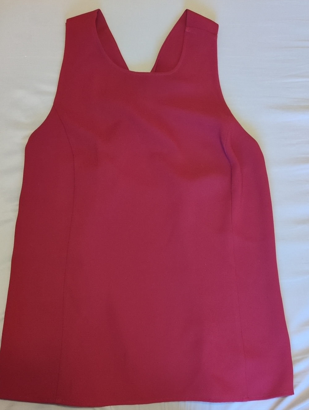 BCBGMaxAzria Sleeveless Burgundy Tank Top